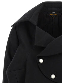 Comme Des Garçons Micro Ribbed Blazer Black