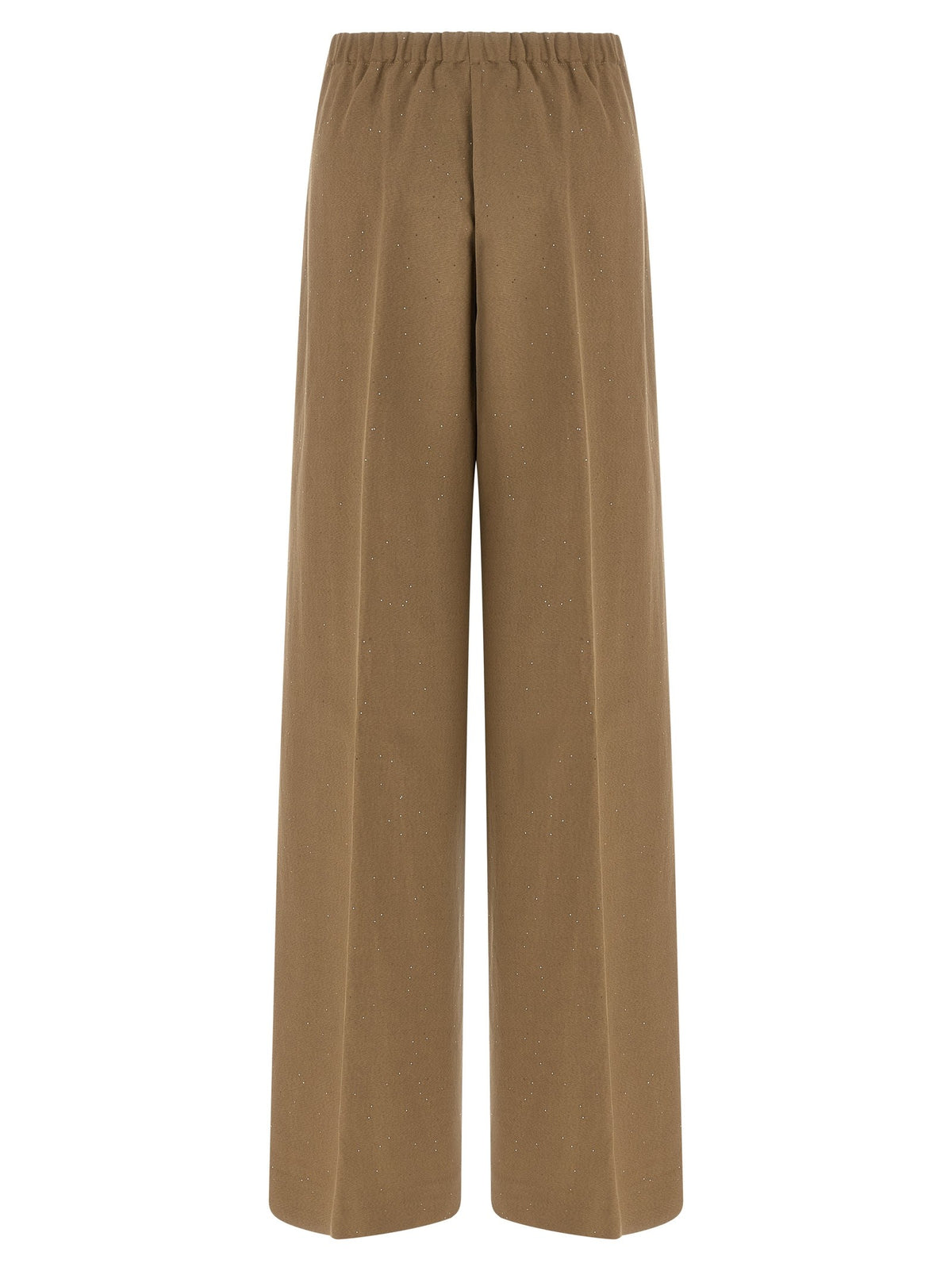 Herno Micro Sequin Pants Brown