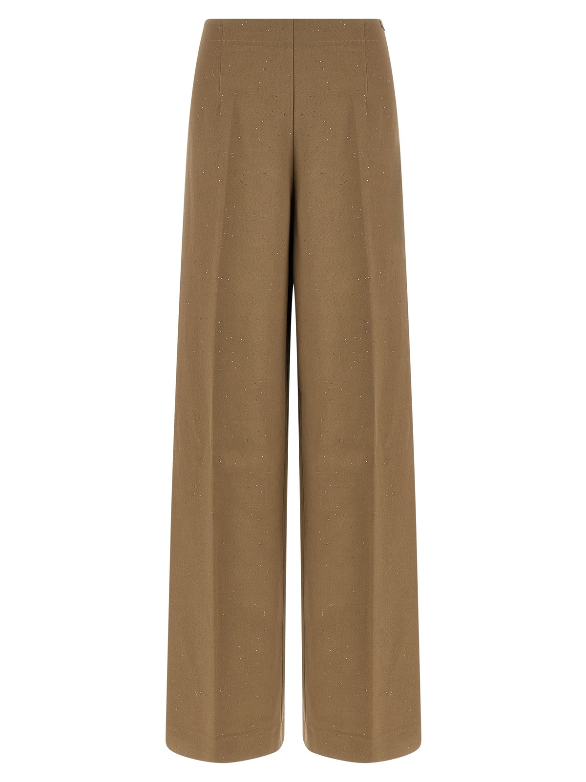Herno Micro Sequin Pants Brown