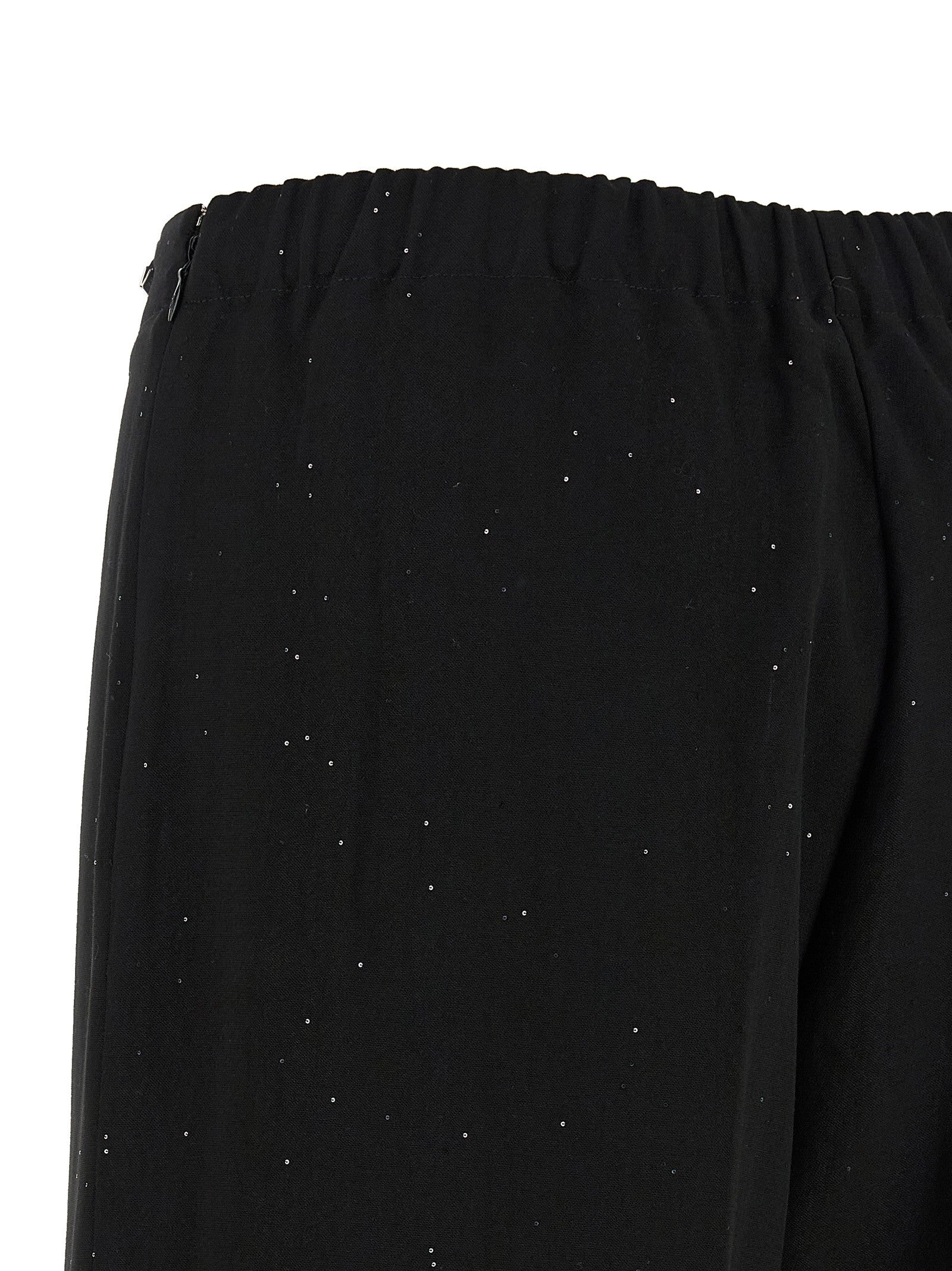 Herno Micro Sequin Pants Black