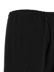 Herno Micro Sequin Pants Black
