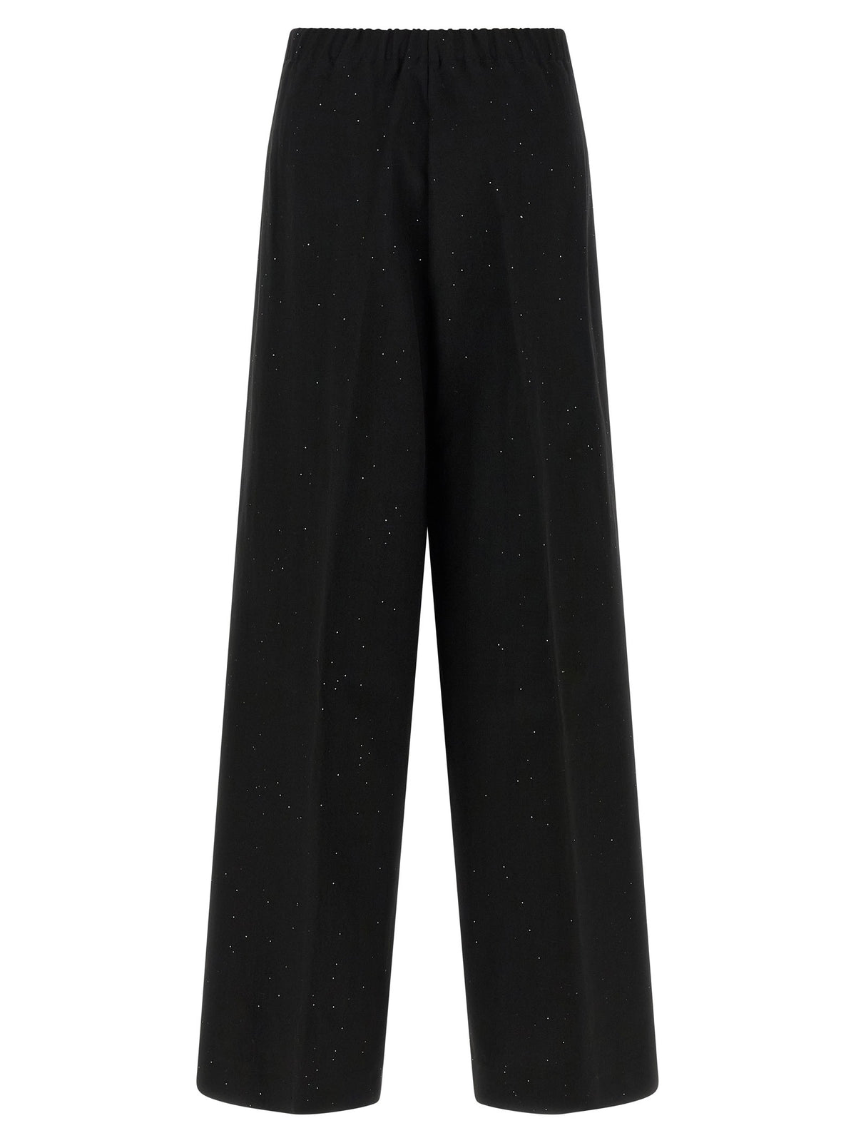 Herno Micro Sequin Pants Black, view 2