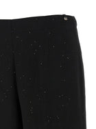 Herno Micro Sequin Pants Black, view 3