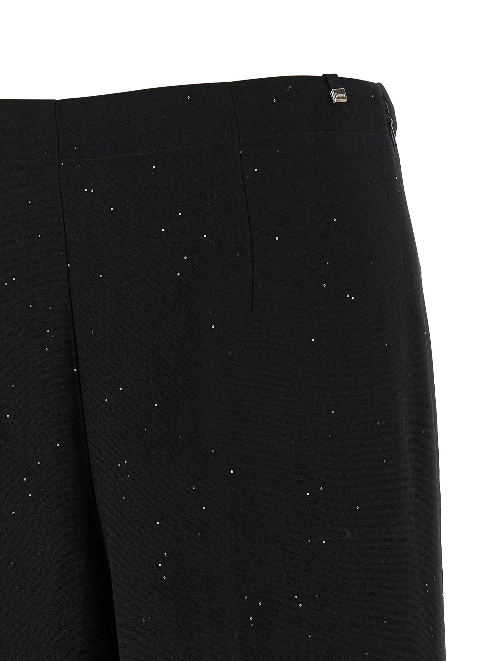 Herno Micro Sequin Pants Black