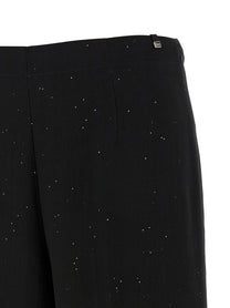 Herno Micro Sequin Pants Black