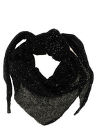 Nude Lucy Micro Sequin Scarf Black