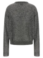 Nude Lucy Micro Sequin Sweater Grey, view 2