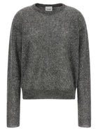 Nude Lucy Micro Sequin Sweater Grey