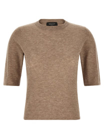Fabiana Filippi Micro Sequin Shirt Beige