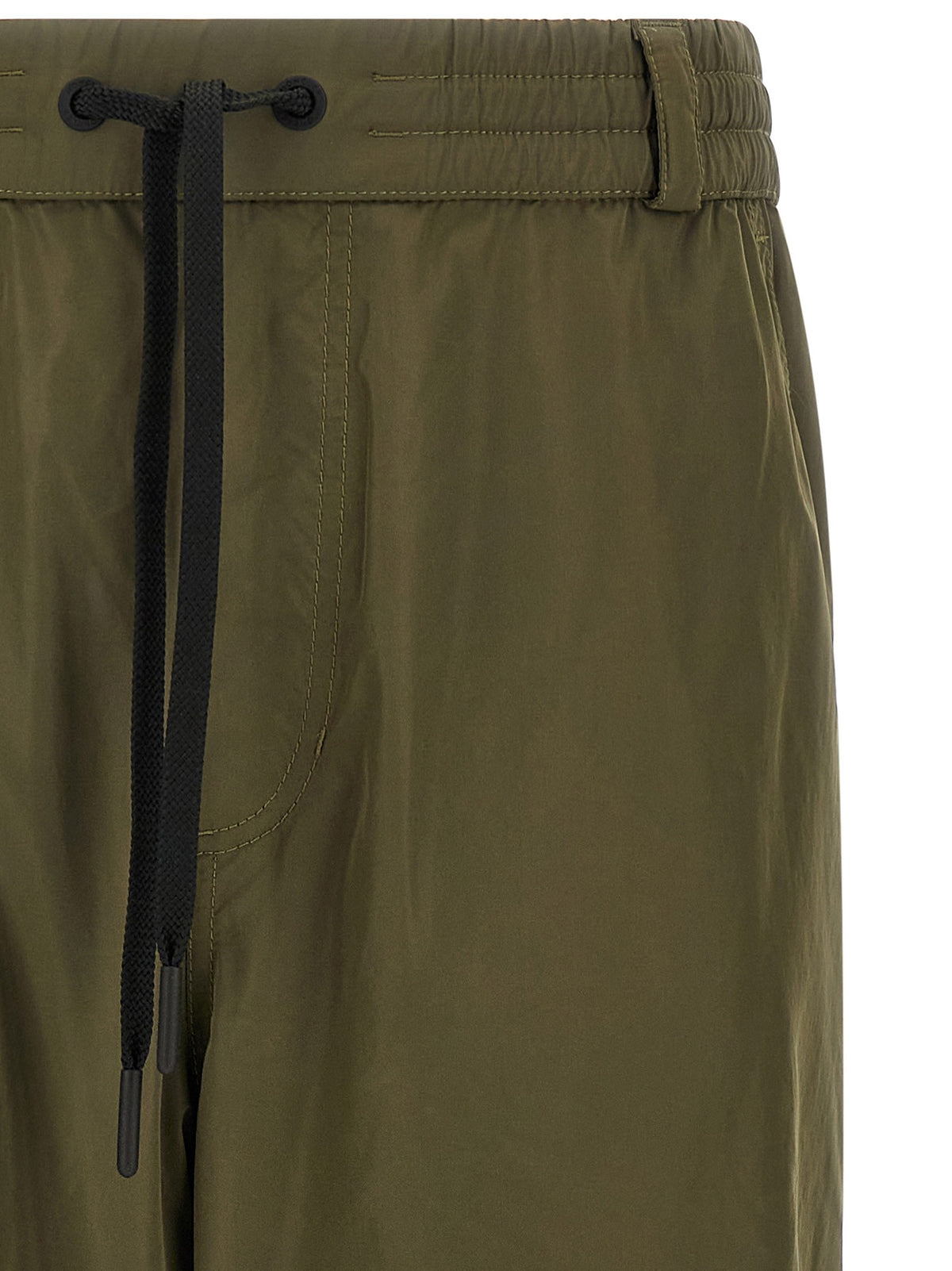 Moncler Grenoble Micro Soft Joggers Green