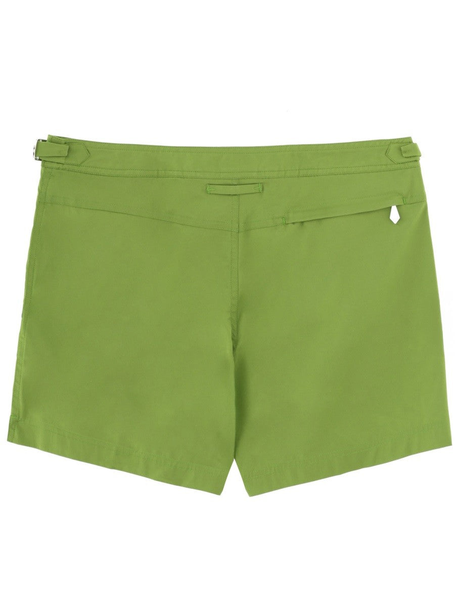 Tom Ford Men's Micro Swimsuit Green