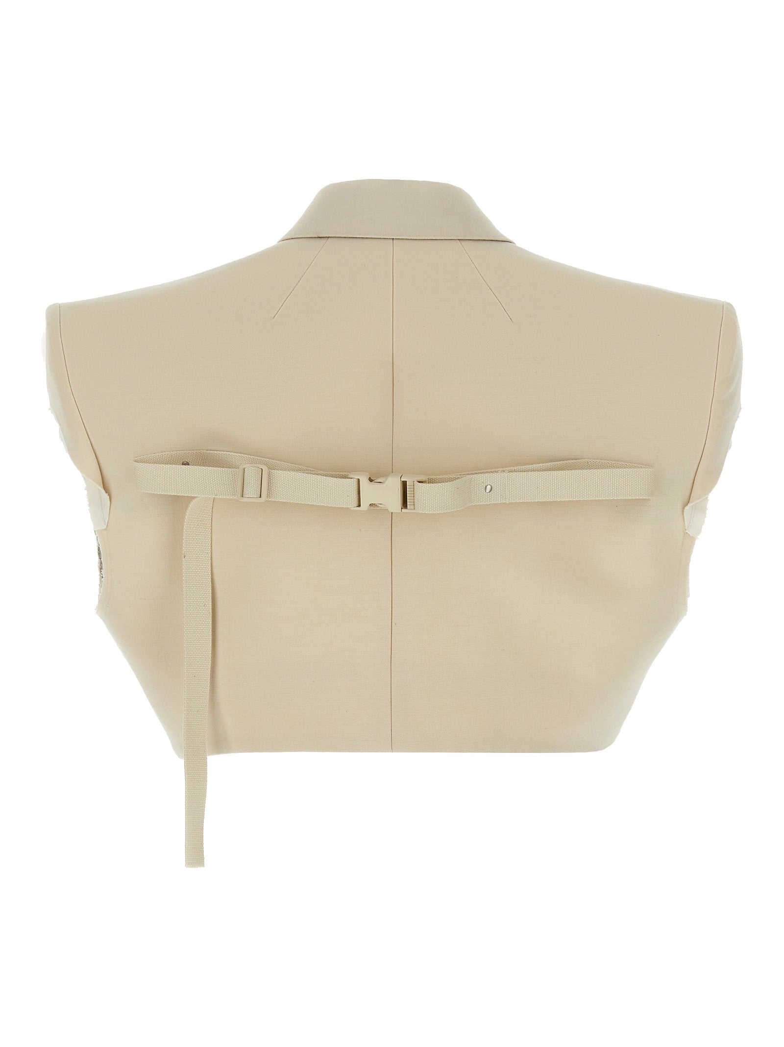 Rick Owens Micro Tatlin Vest Beige