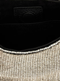 Magda Butrym Micro Vesna Handbag Silver