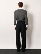 Tom Ford Men's Microfantasy Cotton Shirt Black, view 4