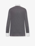 Tom Ford Men's Microfantasy Cotton Shirt Black, view 5