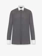 Tom Ford Men's Microfantasy Cotton Shirt Black