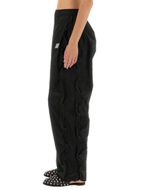 alexanderwang Women's Mid Rise Track Pants Black