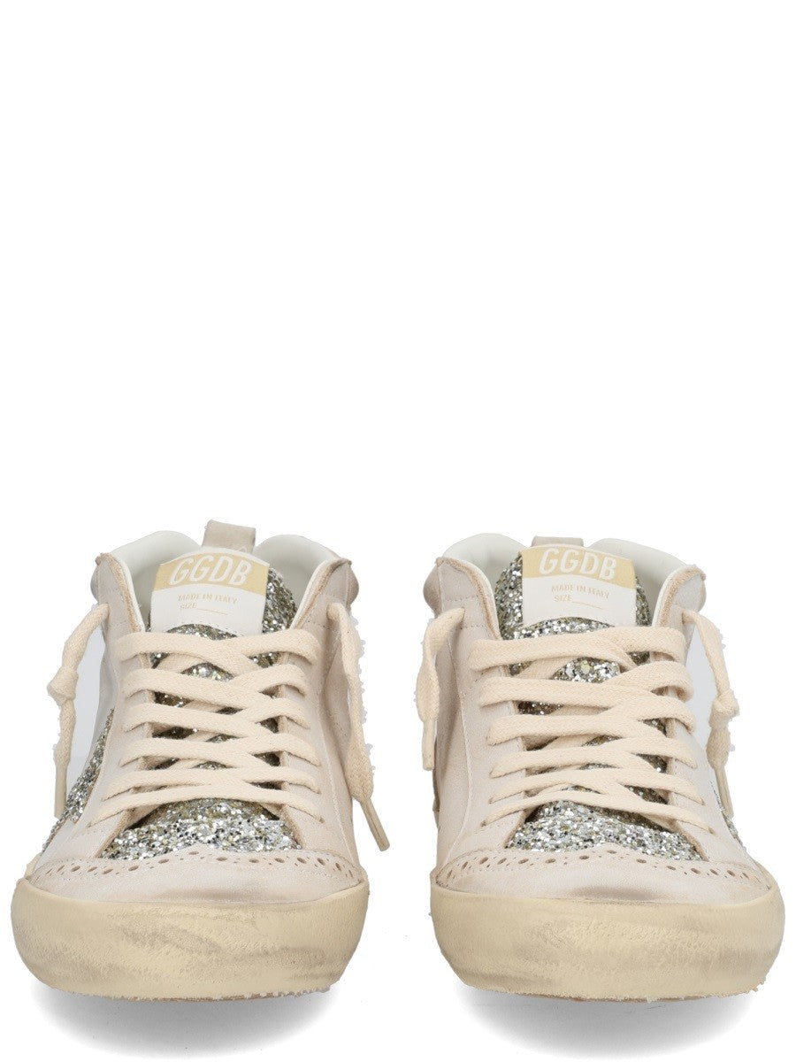 Golden Goose Women's Mid Star Sneaker White