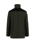 Department5 Middle Barbour Jacket Green, view 2