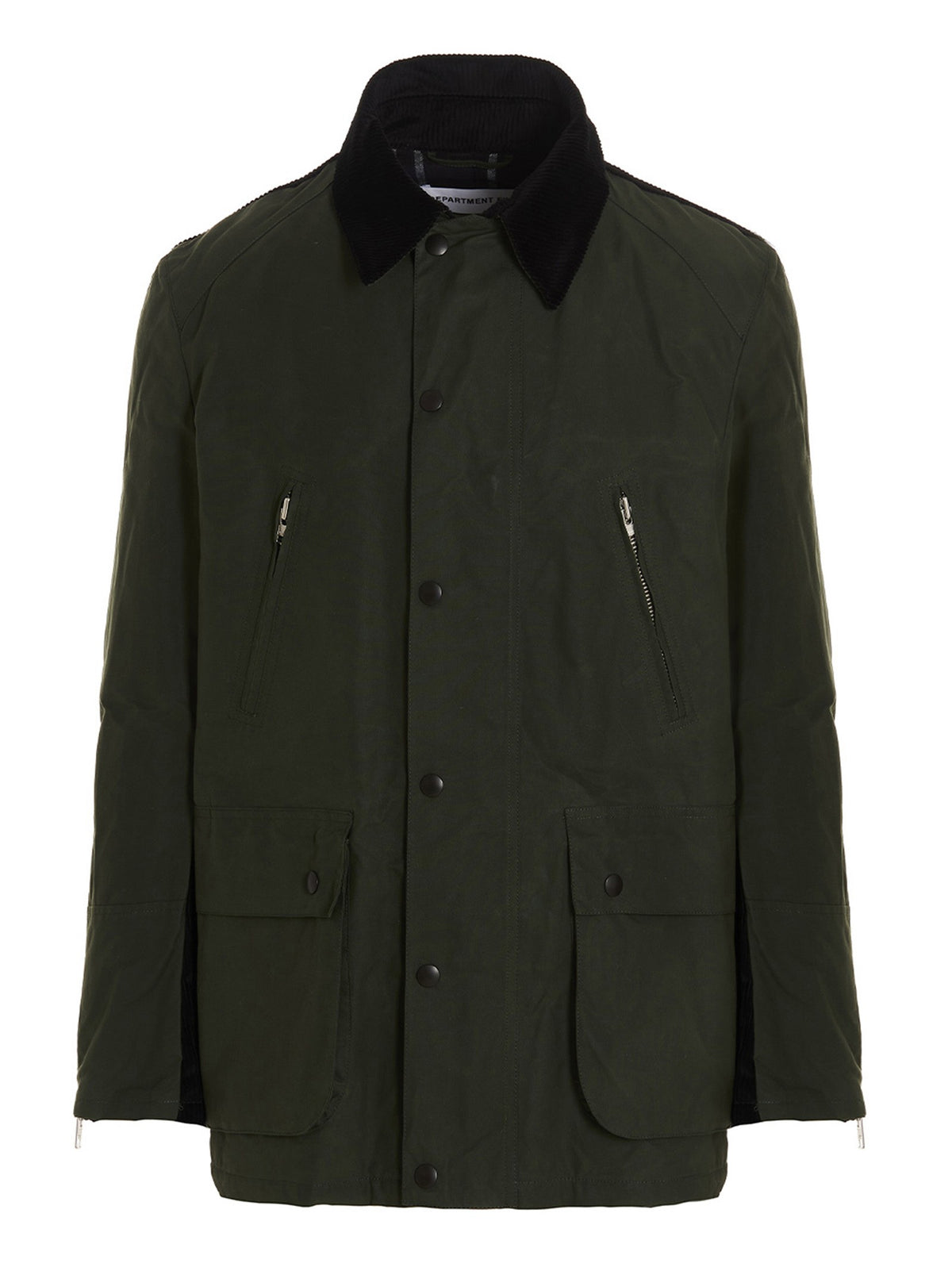 Department5 Middle Barbour Jacket Green