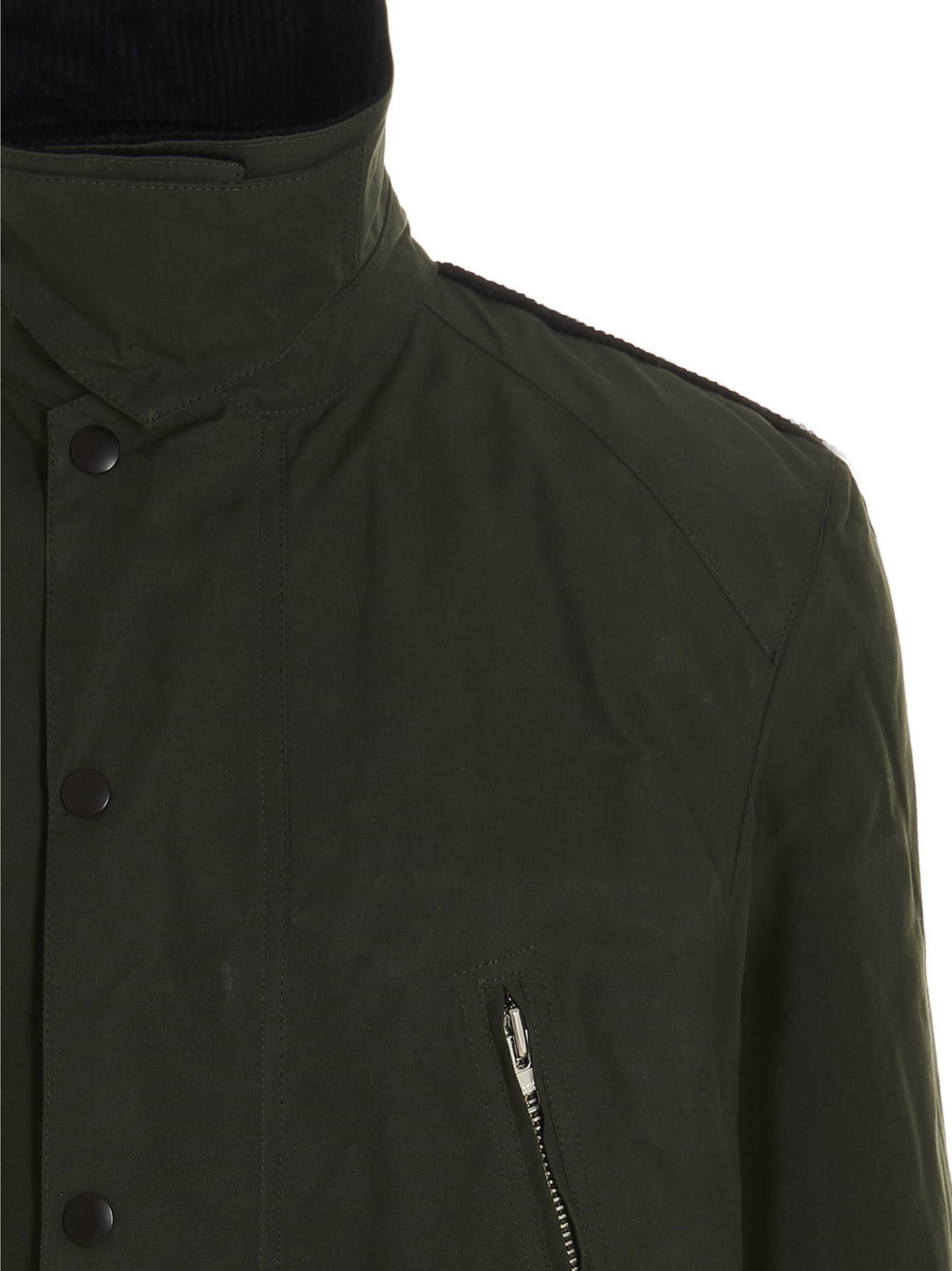 Department5 Middle Barbour Jacket Green