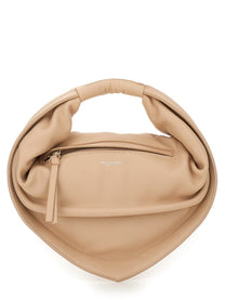 FEDERICO CINA Women's Midi Cupcake Bag Beige