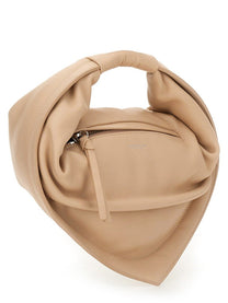 FEDERICO CINA Women's Midi Cupcake Bag Beige