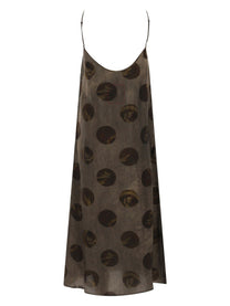 Uma Wang Women's Midi Dress Anaya Brown