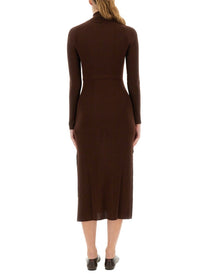 A.P.C Women's Midi Dress Marianna Brown
