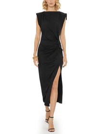 ISABEL MARANT Women's Midi Dress Nadela Black