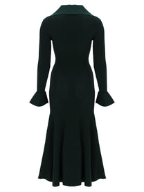 self-portrait Women's Midi Dress Green