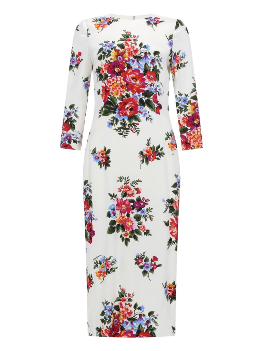 Dolce &amp; Gabbana Women's Midi Dress White
