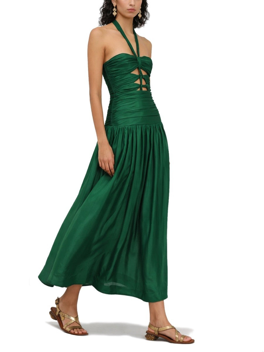 Zimmermann Women's Midi Dress Green