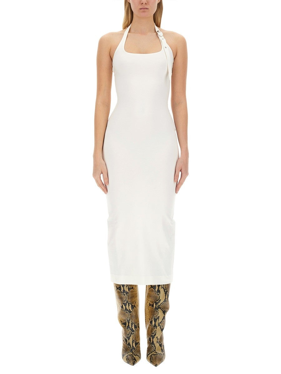 The Attico Women's Midi Dress White