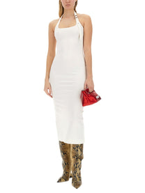 The Attico Women's Midi Dress White