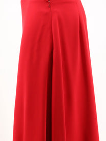 Valentino Women's Midi Silk Skirt PARIS