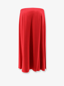 Valentino Women's Midi Silk Skirt PARIS