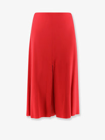 Valentino Women's Midi Silk Skirt PARIS