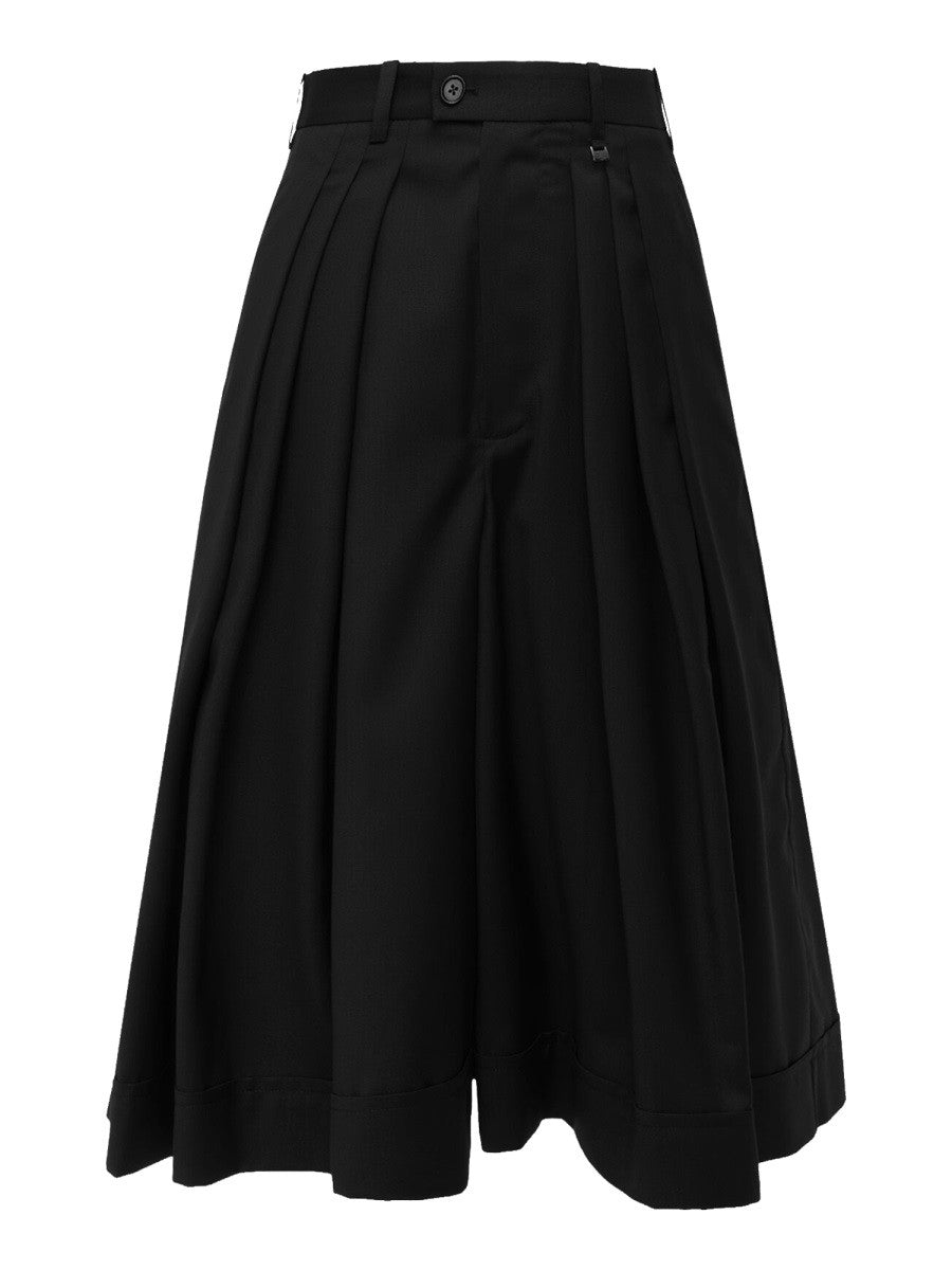 Vivienne Westwood Women's Midi Skirt Culottes Black