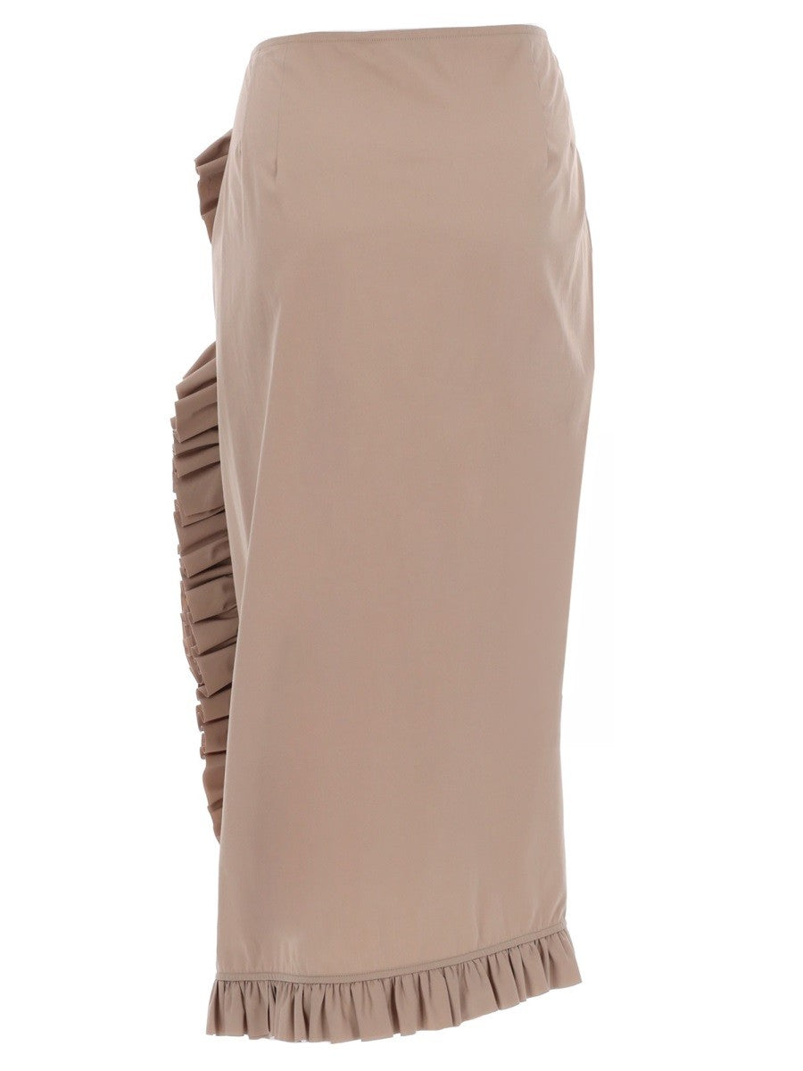Dries Van Noten Women's Midi Skirt Sina Pink