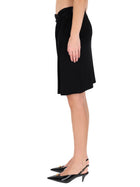 Versace Women's Midi Skirt Black, view 3