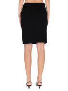 Versace Women's Midi Skirt Black, view 4