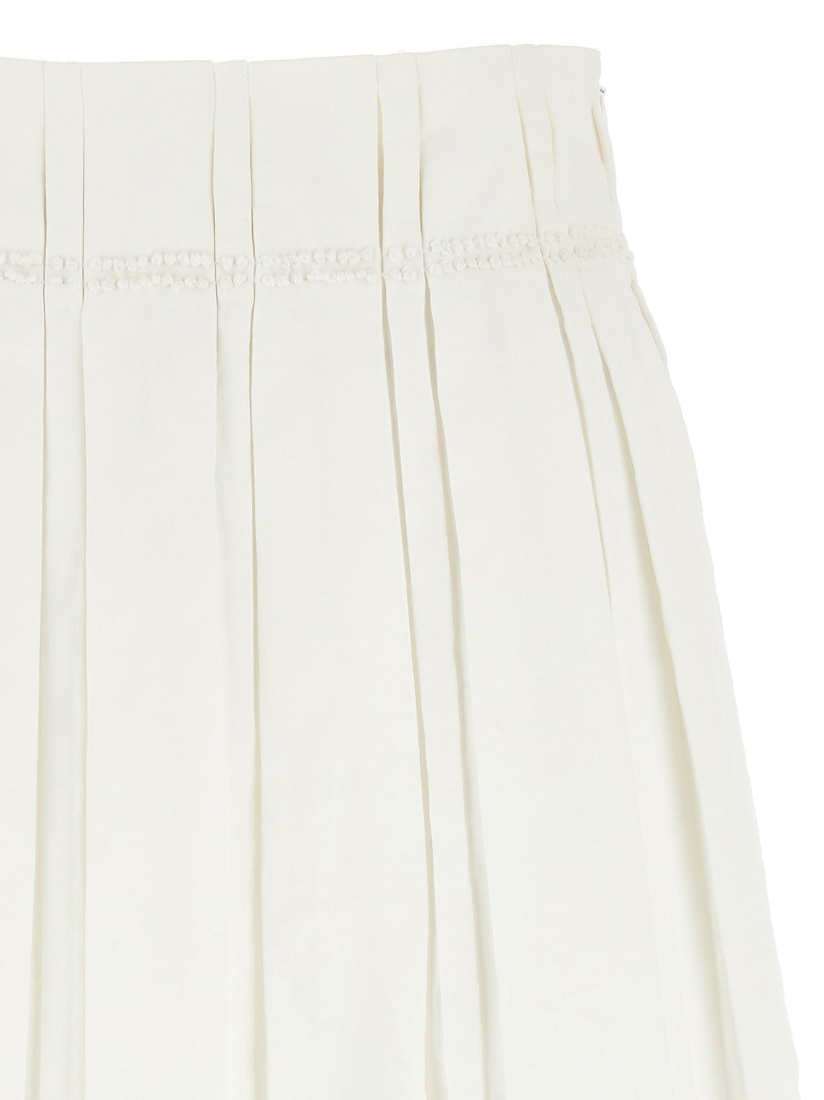 Jil Sander Midi Skirt White, view 3