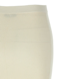 Alessandra Rich Midi Skirt White