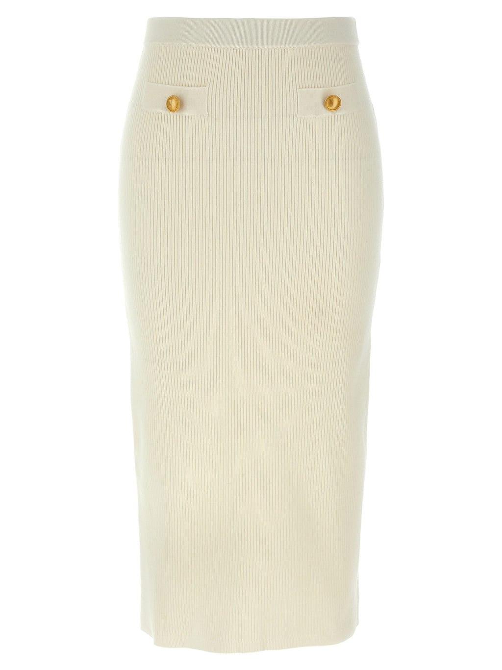 Alessandra Rich Midi Skirt White