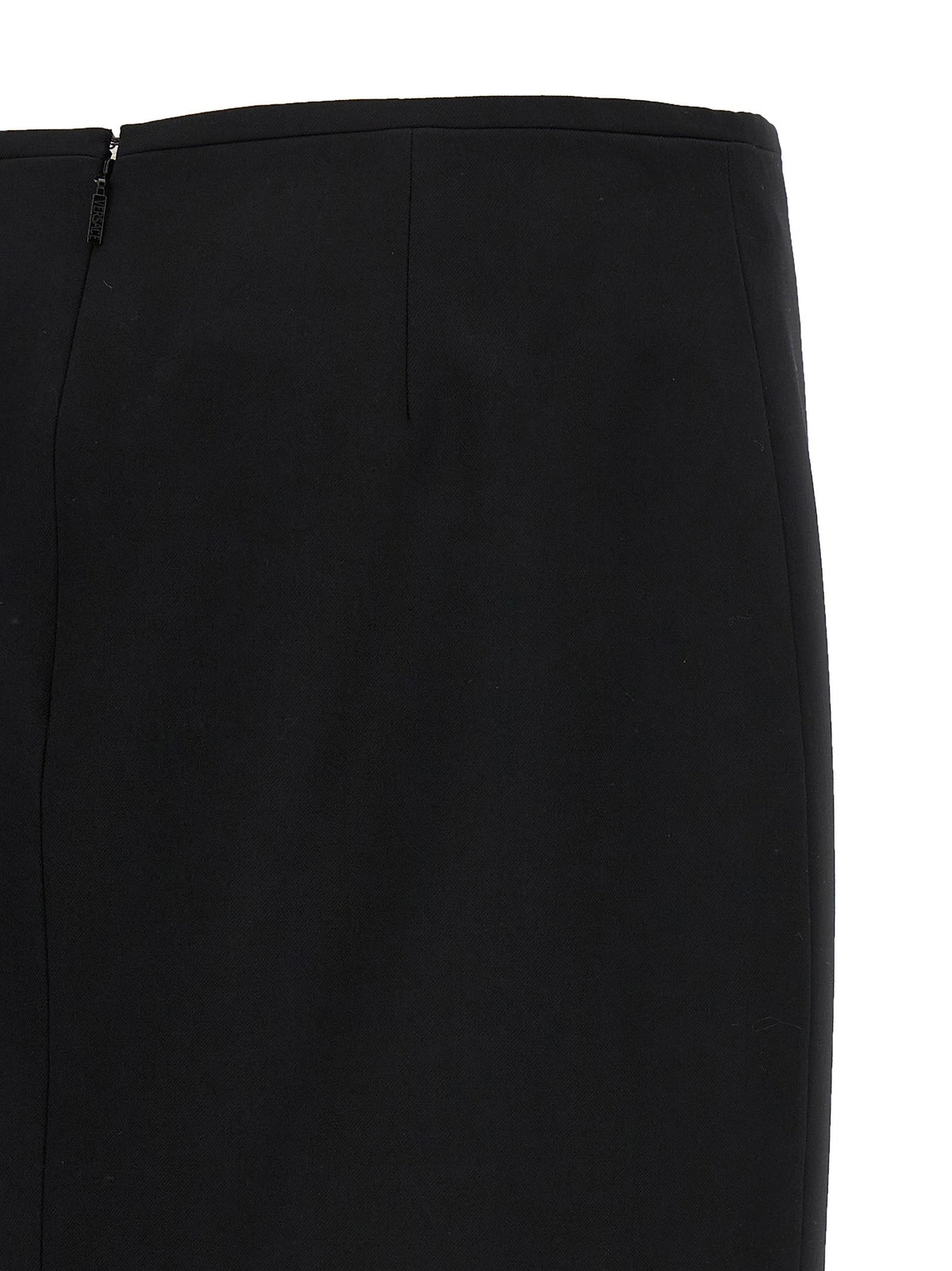 Versace Midi Skirt Black, view 4