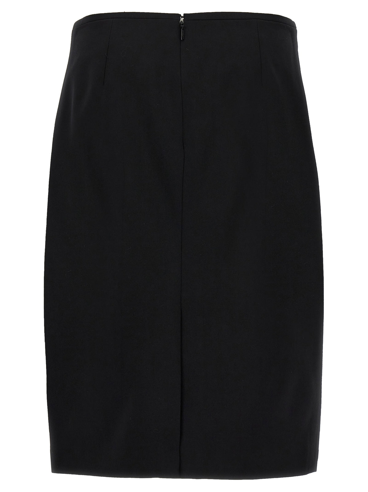 Versace Midi Skirt Black, view 2