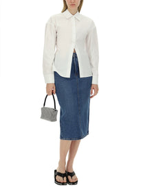 alexanderwang Women's Midi Skirt Blue