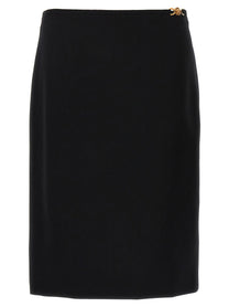Versace Midi Skirt Black