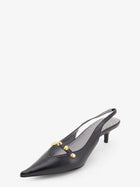 Balenciaga Women's Midnight City Leather Pumps Black, view 4